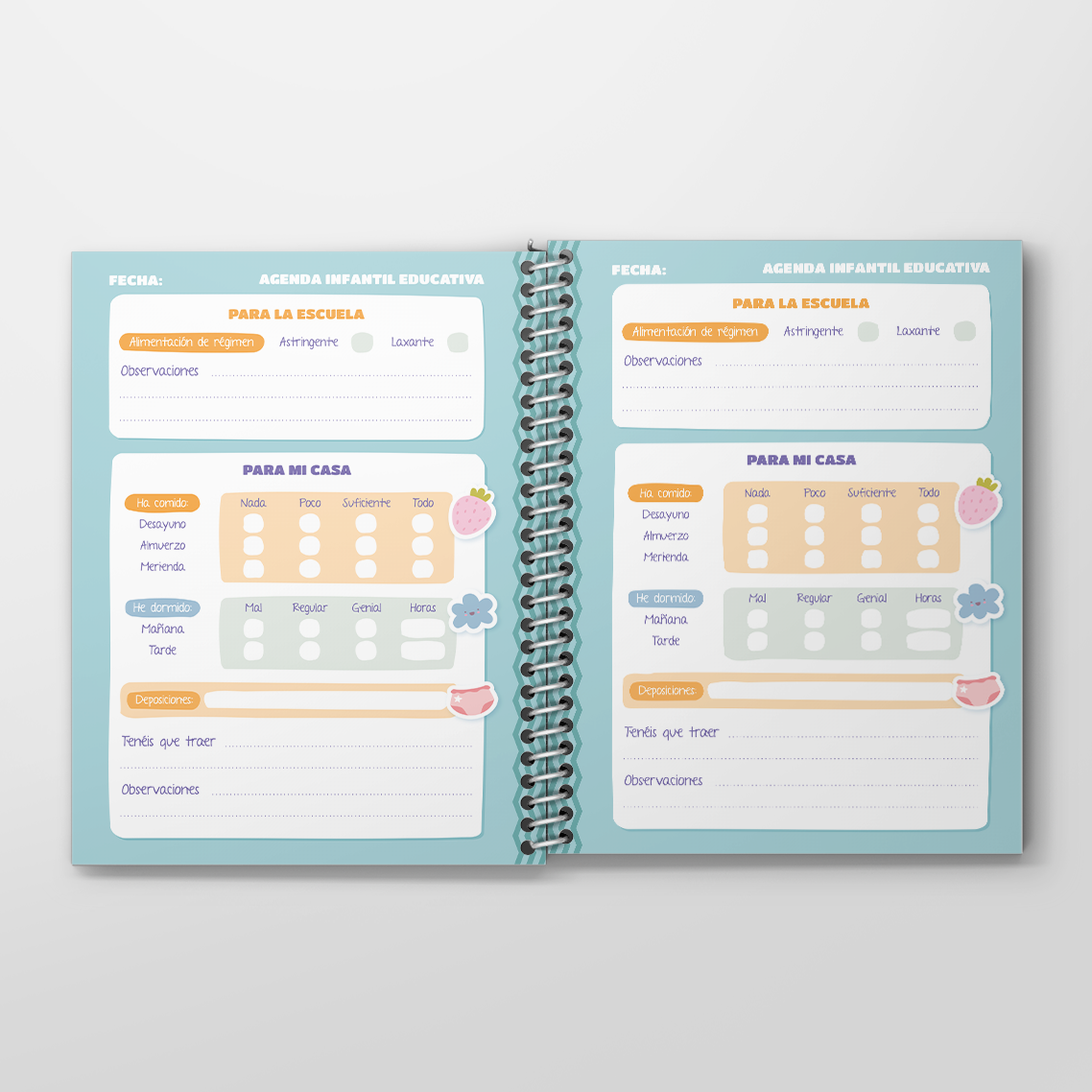 Agenda Mod. Infantil