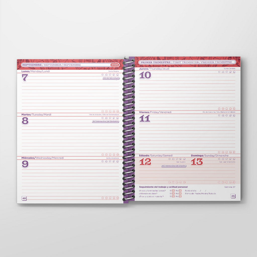Agenda Mod. Bicolor