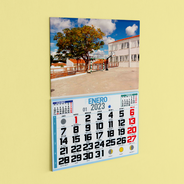 Calendario con Faldilla